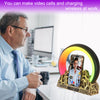 Bangqitimes Sunrise Volcano Ambient Light - Smart Ambient Lighting with Wireless Charging